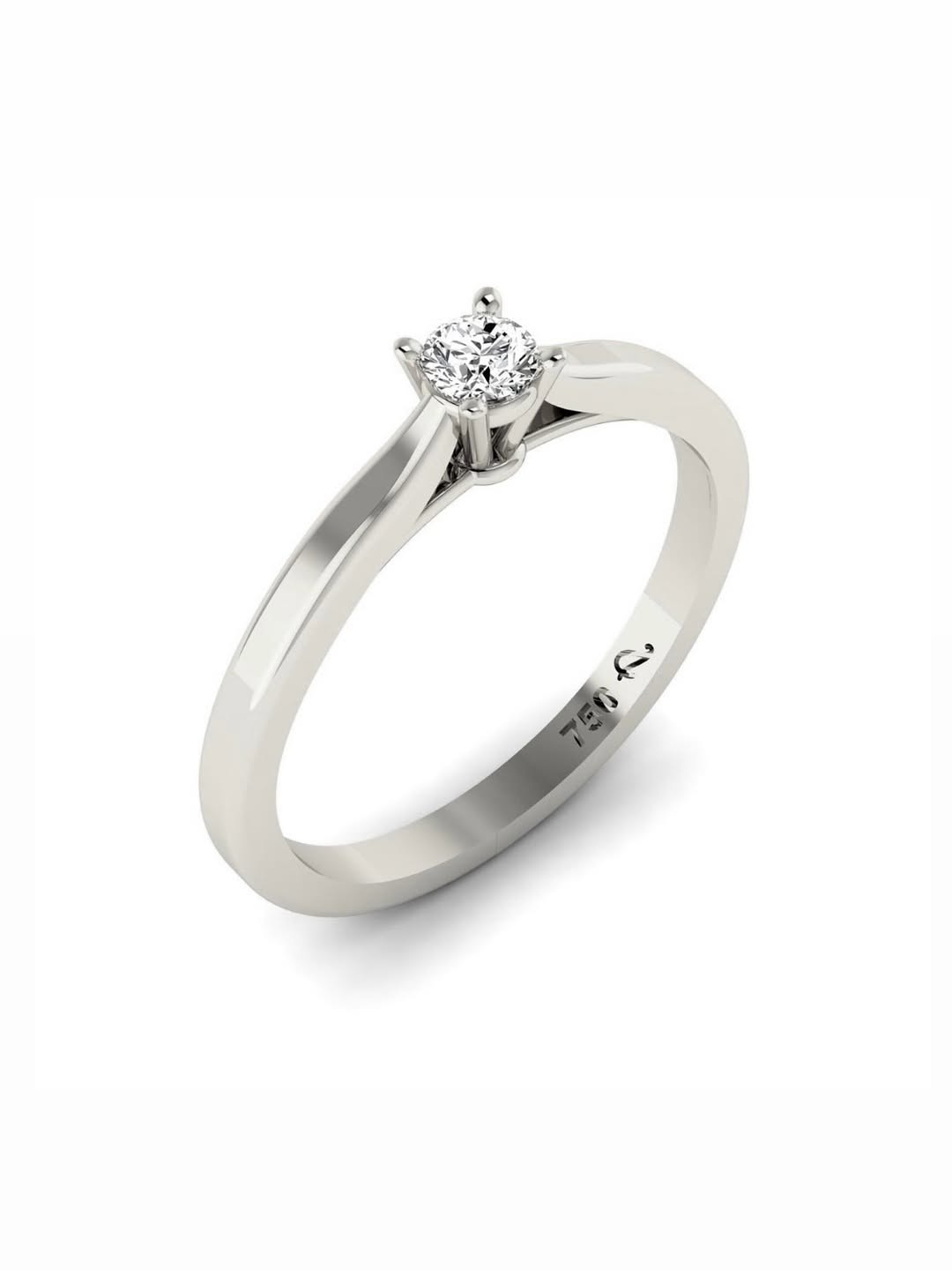 Anel de noivado, com diamante, com preço especial!