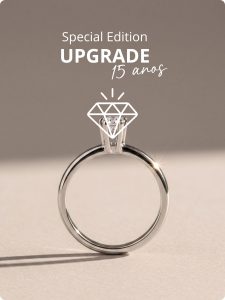 Upgrade de Diamante e largura das alianças — Só até 30/09!